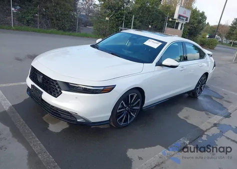 2025 Honda Accord Hybrid Touring from USA, damaged, VIN 1HGCY2F89SA051543